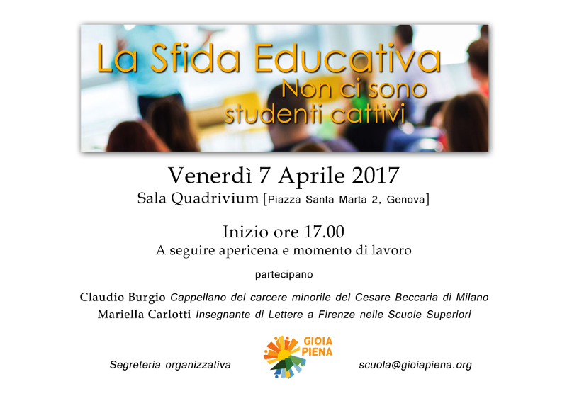 invito Gioia piena